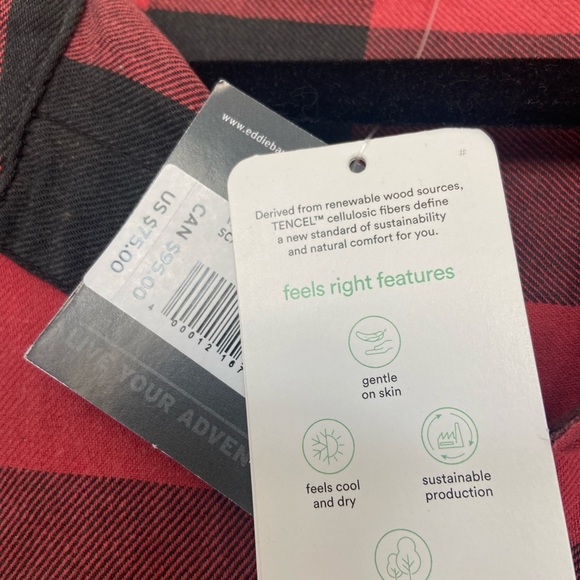 Eddie Bauer Fremont Flannel Shirt - Picture 3 of 4